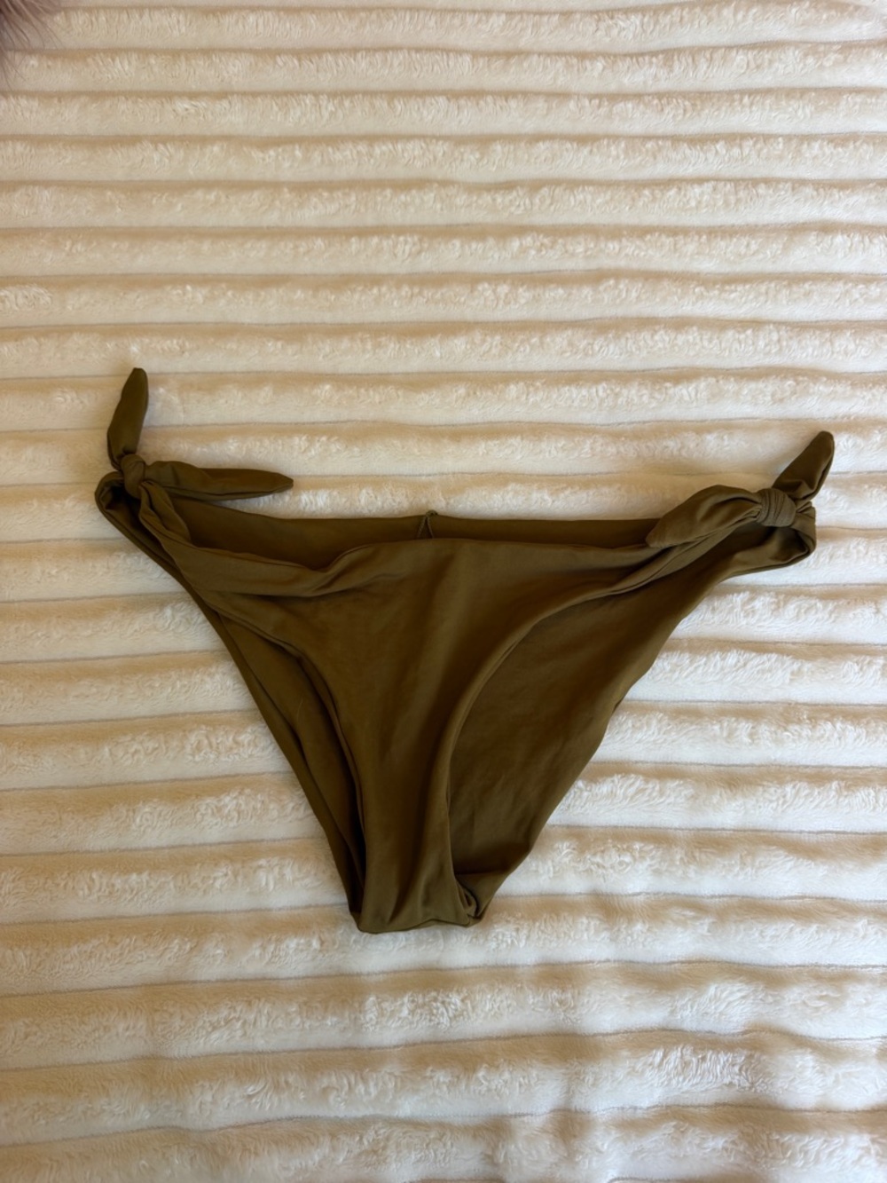 L*Space Olive Side-Tie Bikini Bottom
